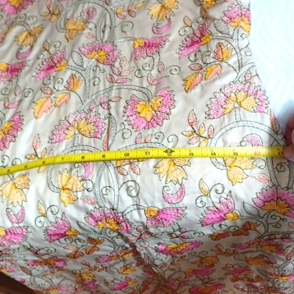Womans Vintage Hand Made  Silk Asian  Style 60,s  Embroidery Dress S - Picture 7 of 10